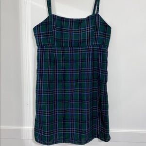 Urban Outfitters Plaid Mini Dress